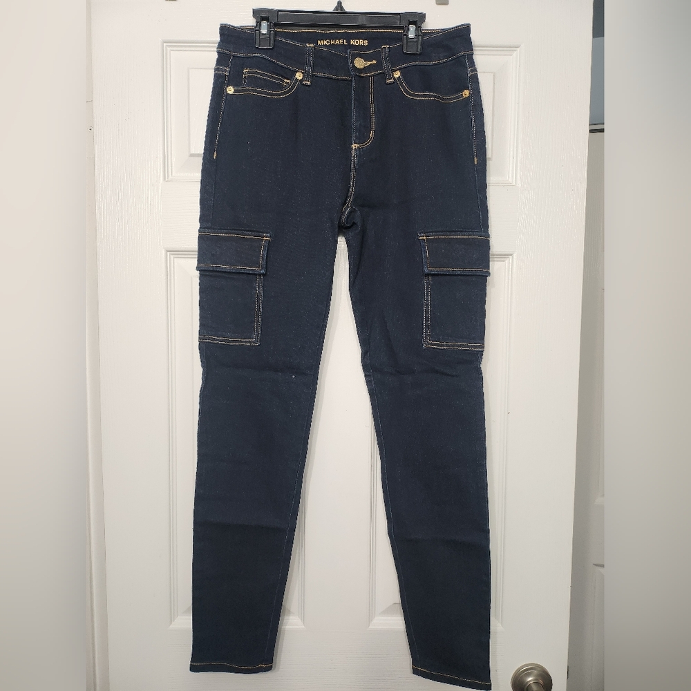 Michael Kors suze 4  Blue Skinny Jeans Classic Style